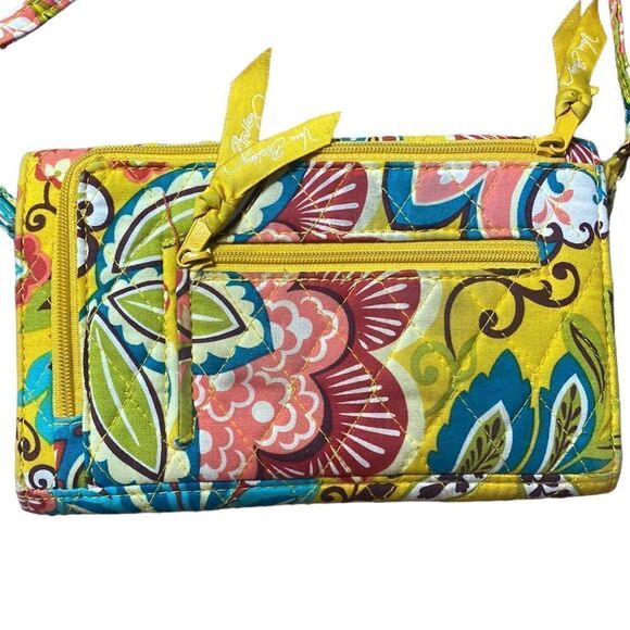 Vera Bradley Provençal quilted crossbody wallet purse NWT - Picture 7 of 7
